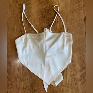 Silky bandeau style top brand new without tags never worn
